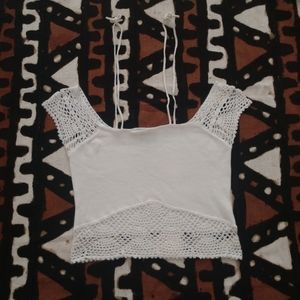 Airport crochet top